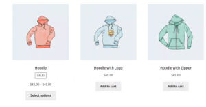 codigo corto wwommerce Mostrar solo productos con etiqueta "hoodie"