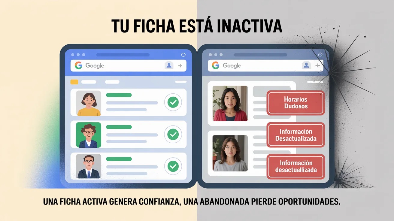 Ficha activa en negocios para posicionar en SEO local